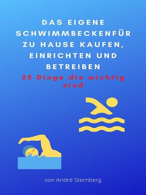 cover image of Das eigene Schwimmbecken für zu Hause
